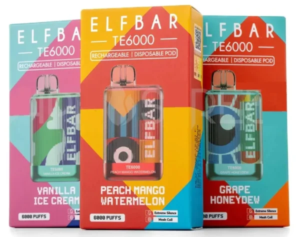 ELFBAR TE 6000 PUFFS - Image 5