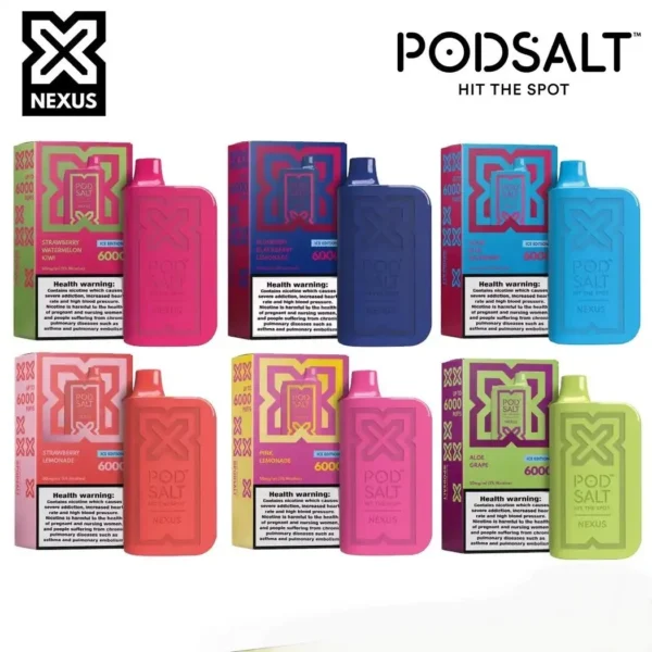 PODSALT NEXUS 6000 PUFFS