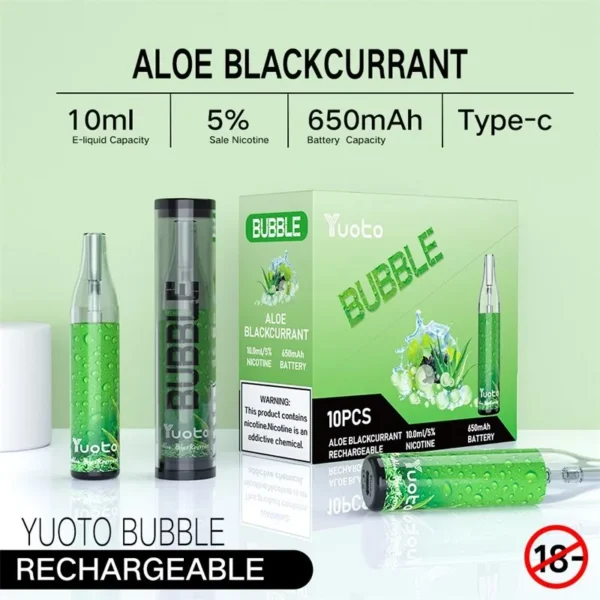 YUOTO BUBBLE 4000 PUFFS - Image 3